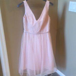 Vera Wang Bridesmaid Dress Size 2. Blush